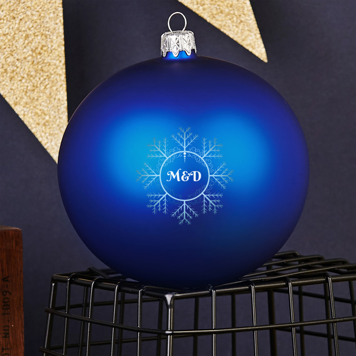 Initialen - Weihnachtskugel